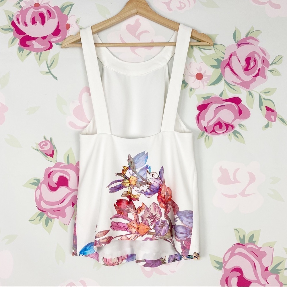 Keepsake the Label Floral Halter Tank Top - Picture 4 of 9